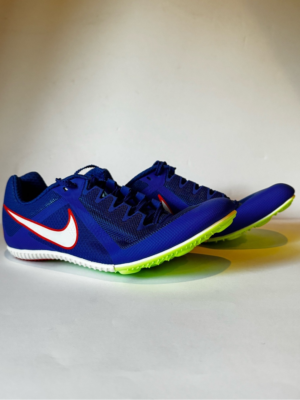 Nike Zoom Rival Multi Track Spikes 9.5 Running Shoes Blue/Green DC8749-401